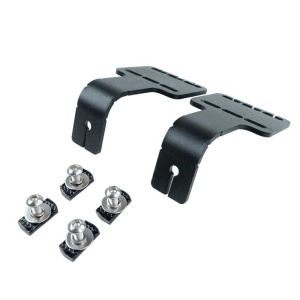 Suporturi montare proiectoare LED pe platformă portbagaj pentru Universal Universal (toate modelele), oțel negru, OFD - Off Road Fabrication