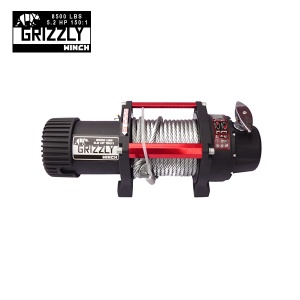 Troliu electric Grizzly Winch 8500lbs (3855KG) 12v Cablu de Otel 18m Raport 150:1