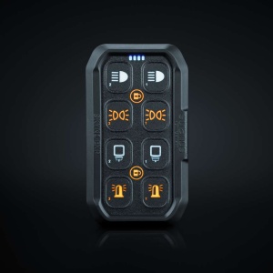 Prim-plan vertical pe unitatea de control wireless Strands SKYN1 EXP, Unitate de control wireless.
