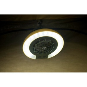 Ventilator cort cu led