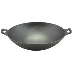Wok din fontă 36.5 cm, 5.5 L Newalor