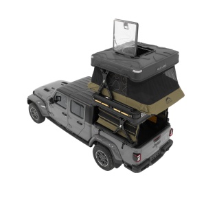 Cort de acoperis auto 3 persoane, 279 kg, cu două niveluri, compatibil cu autovehicule tip pick-up, acționare automată, Wingman X Wild Land