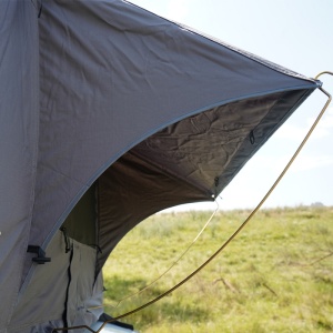 Cort de acoperiș auto cu Sky Roof, 2 persoane, 140 x 240cm, 53 kg, Overlander Adventure 3.0