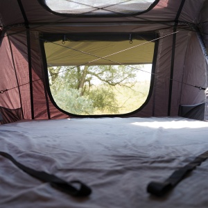 Cort de acoperiș auto cu Sky Roof, 4 persoane, 190 x 310 cm, 58 kg, Overlander Explorer 3.0