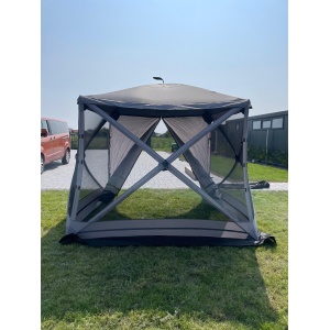 Cort / Pavilion multifuncțional, pliabil, 2.4x2.4m Hub Screen House 400 XL, husă inclus, Wild Land