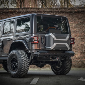 Cutie depozitare hayon Jeep Wrangler JL / JK (2007-prezent) 60 L organizator Jusn Design - Img 4