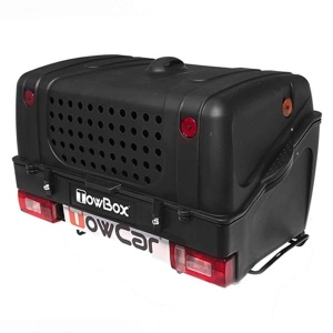 Cutie portbagaj pe carligul de remorcare Towbox V1 DOG Negru