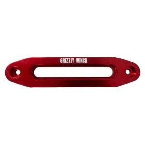 Fanta (ghidaj cablu) pentru troliu, Aluminiu, Rosu, 25cm Grizzly Winch