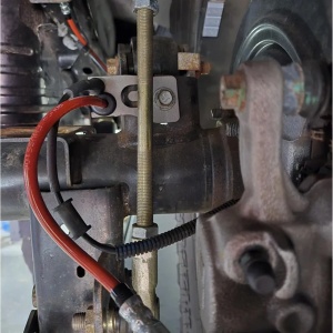 Furtun frână spate Jeep Wrangler JL (2018-prezent) lift 0-5", oțel inoxidabil, Clayton Off Road - Img 4
