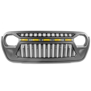 Grila Angry Eyes cu lumini Jeep Wrangler JL (2018+), Gladiator JT OFD