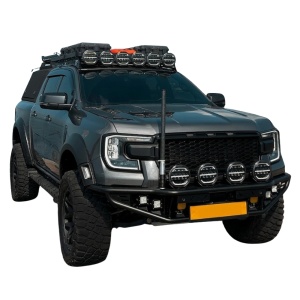 Hardtop Ford Ranger, Wildtrack, Raptor, pentru modelele Double Cab 2023+, finisaj negru antizgârieturi, AQMCAB T80