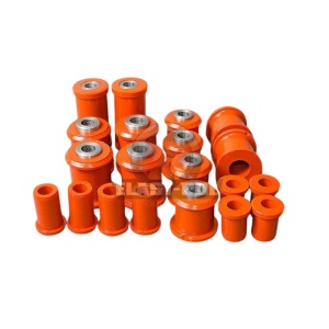 Kit bucse Mitsubishi L200 (2006-2012) Poliuretan Portocalii 75 ShA 41mm Elast-Pol