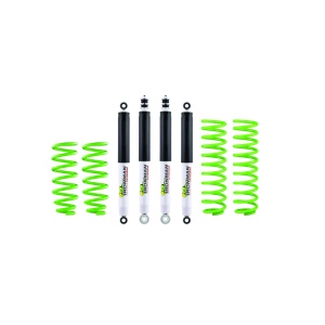 Kit suspensie cu amortizoare NitroGas pentru Jeep JK (2007-2018), lift 90 mm, Ironman4x4