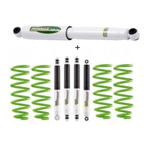 Kit Suspensie Nissan Patrol Y61 (3.0) +5cm IronMan4x4 NitroGas+Amortizor Direcție
