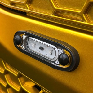 Lampa pozitie LED alb 79x25mm, cablu 5m Strands
