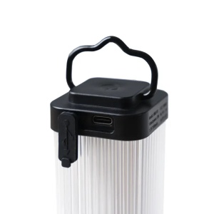 Lanternă LED portabilă camping, cu trepied, luminozitate reglabilă, autonomie extinsă Wild Land