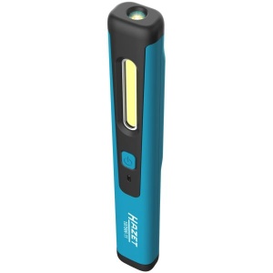 Lanternă portabilă, tip pix, LED, 200 lm, 1050 mAh, 18cm, Li-Ion Hazet