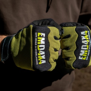 Mănuși cu protecții, verde-negru, XL, Emd4x4 - Img 4