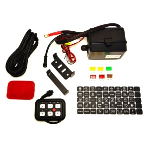 Panou de control universal pentru 6 receptoare electrice, 12V, 60A, ORE4x4 - Img 3
