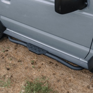 Praguri laterale metalice Suzuki Jimny JB74 (2018-prezent), negru mat, ORE4x4 - Img 3