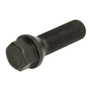 Prezon roată M14x1.25, filet 38 mm, cap conic, cheie 17, negru, Mammooth