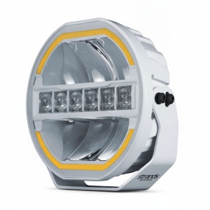 Proiector LED auto Strands Siberia Skylord 2.0 9" alb, 13900 lumeni, pozitie alb/portocaliu, IP69K, Strands