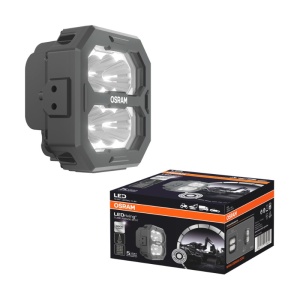 Proiector LED Spot Osram PX2500 cu lumină 6000K și ambalajul original.