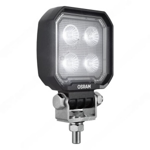 Vedere frontală a proiectorului LED OSRAM VX80-WD cu lumină activată.