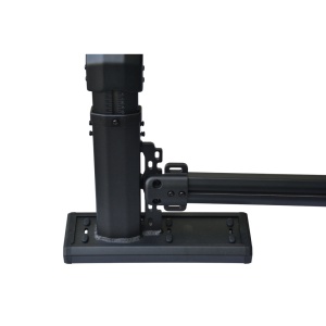 Rollbar ajustabil aluminiu, negru