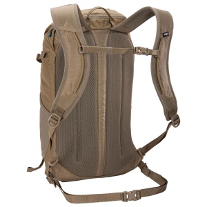 Panoul dorsal ventilat al rucsacului Thule AllTrail 18L, pentru confort sporit.