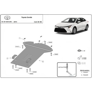 Scut antifurt catalizator Toyota