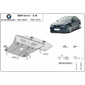 Scut auto metalic BMW