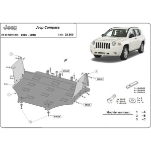 Scut auto metalic Jeep