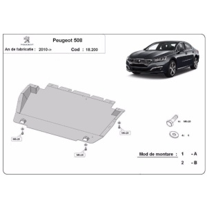 Scut auto metalic Peugeot