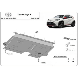 Scut auto Toyota Aygo