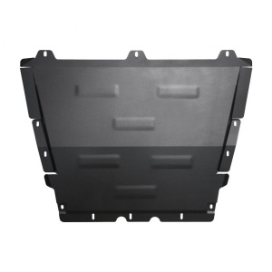 Vedere de jos a scutului de 2mm Scut Protection pentru Chery Tiggo 9.