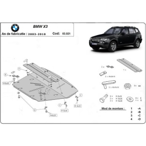 Scut radiator BMW X3