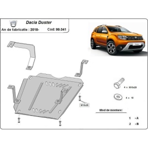 Scut rezervor Dacia Duster