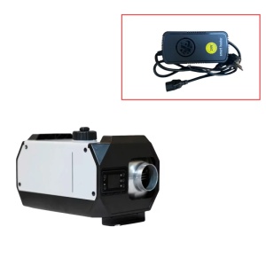 Sirocou portabil patrat alb, 8 kw, 12v/24v/220v, carcasa din aluminiu Smart Heater
