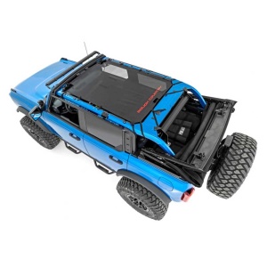 Soft top mesh bikini Ford Bronco (2021-prezent) negru Rough Country - Img 2