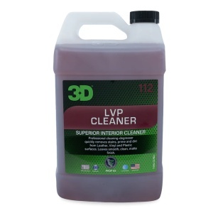 Solutie curatare piele, vinil, plastic interior auto, LVP Cleaner, 3.78 L, 3DProducts
