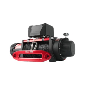 Troliu electric Grizzly auto Winch 9500lbs (4310kg) 12V Cablu Sintetic 25m Raport 150:1