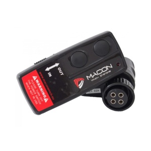 Troliu Macon Hawk 13000lbs (5897KG) 12V cablu sintetic 26m Raport 170:1