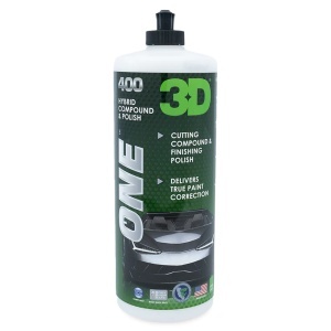 3D ONE Hybrid, Pasta polish corectie si finisare one step, pe baza de apa, 60 ml, 3DProducts
