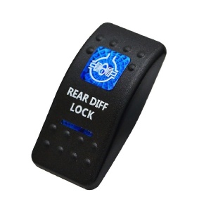 Capac comutator Carling "REAR DIFF LOCK" Ore4x4