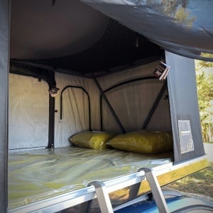 Cort auto Maggiolina Grand Tour 360° 2 Persoane Negru 130 x 210 x 96 cm Autohome - Img 6