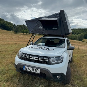 Cort de acoperiș auto cu Sky Roof 160 x 210cm, 3 persoane, 70.5 kg, Overlander Discoverer Max