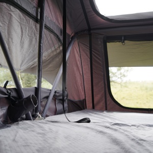 Cort de acoperiș auto cu Sky Roof, 4 persoane, 190 x 310 cm, 58 kg, Overlander Explorer 3.0