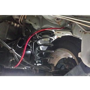 Furtun frână spate Jeep Cherokee XJ (1984-2001) Grand Cherokee WJ/WG (1999-2004) ZJ (1993-1998) Wrangler LJ (2004-2006) TJ (1997-2006) lungime 610 mm Clayton Off Road - Img 5