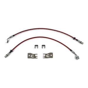 Furtun frână spate Jeep Wrangler JL (2018-prezent) lift 0-5" (0-125 mm), oțel inoxidabil, Clayton Off Road